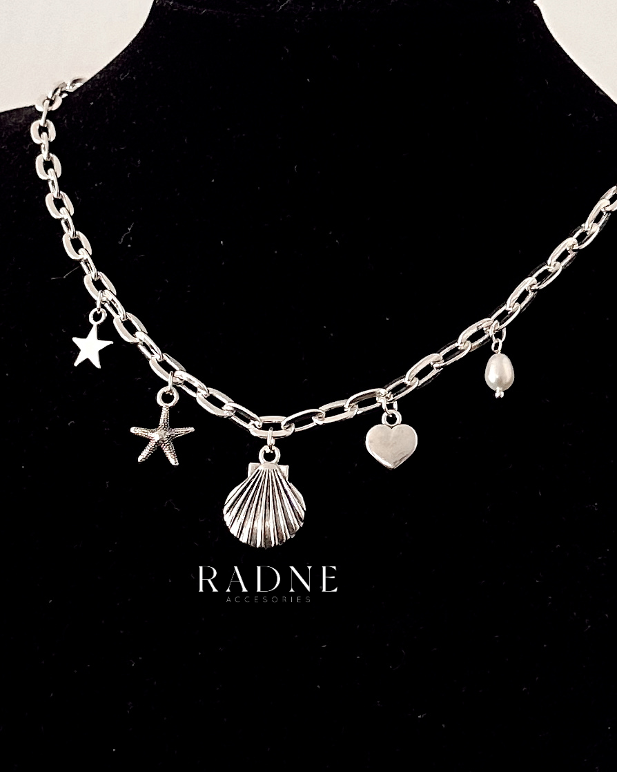 Collar Summer plateado