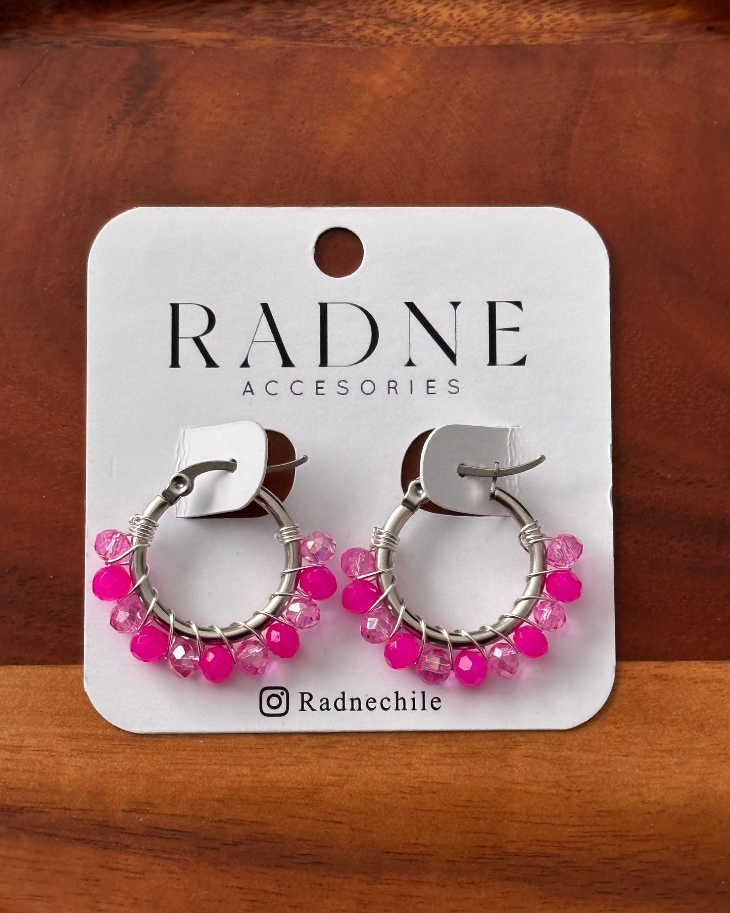 Aros Barbie plateados