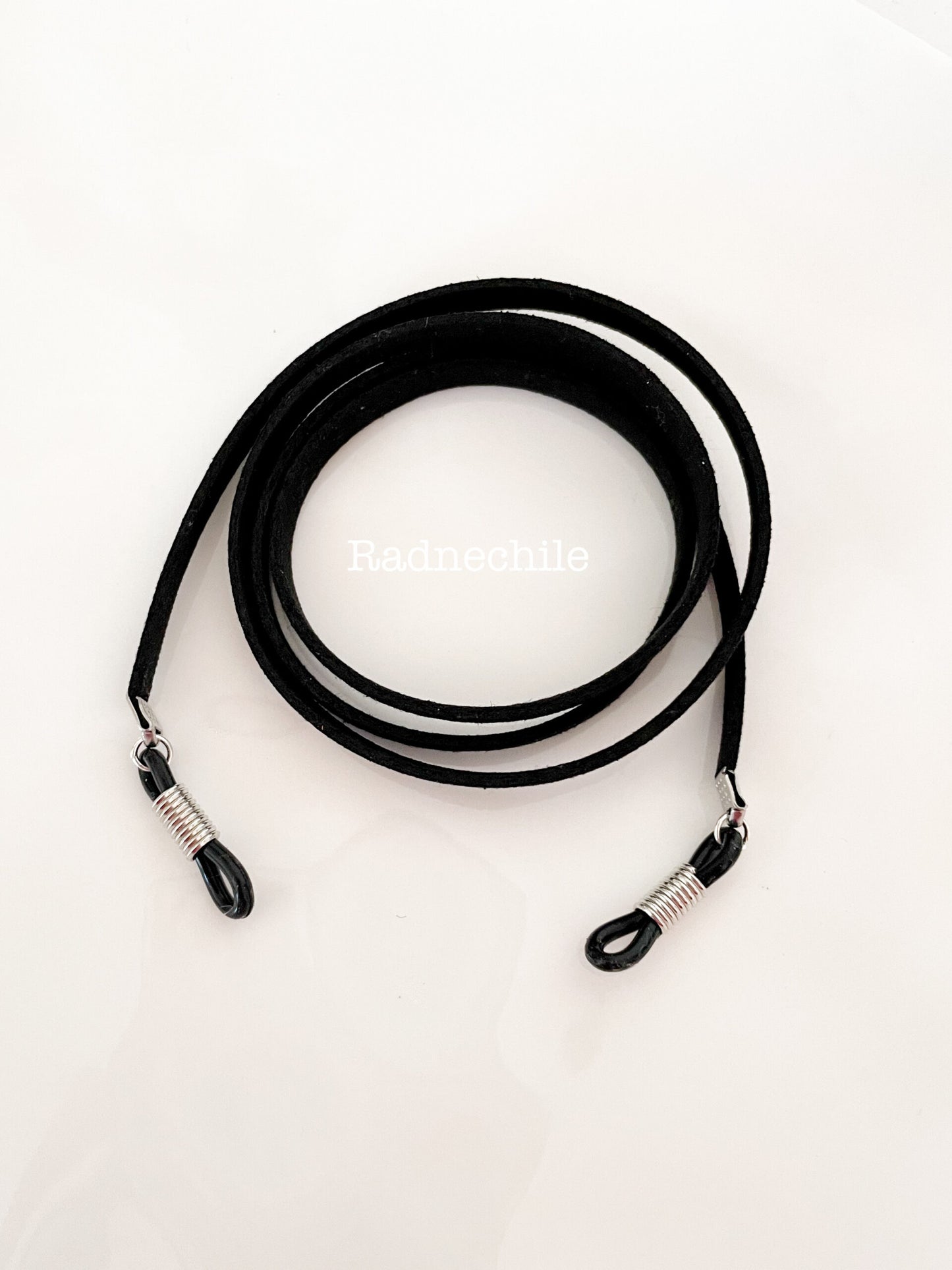 Strap gamuza negro