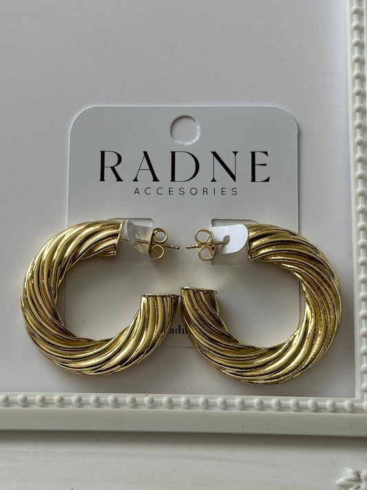 Aros argollas Emilia oro