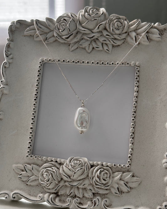 Collar Leonor plateado