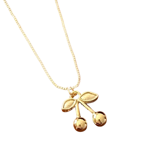 Collar Cherry Oro