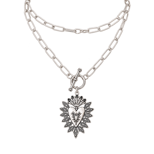 Collar sagrado corazón 80 cm