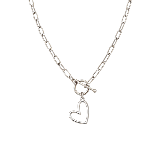 Collar timon corazón