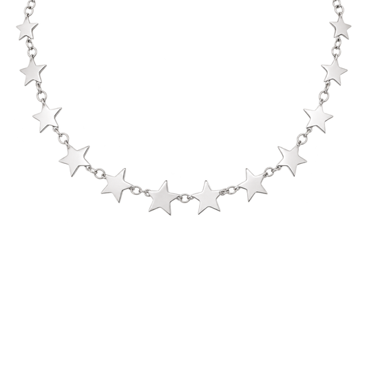 Collar Constelación Plateado