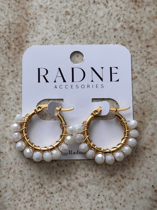 Aros Blanca Nieves dorados