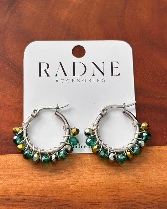 Aros Fiona plateados