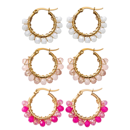 Pack 3 Aros Rosé