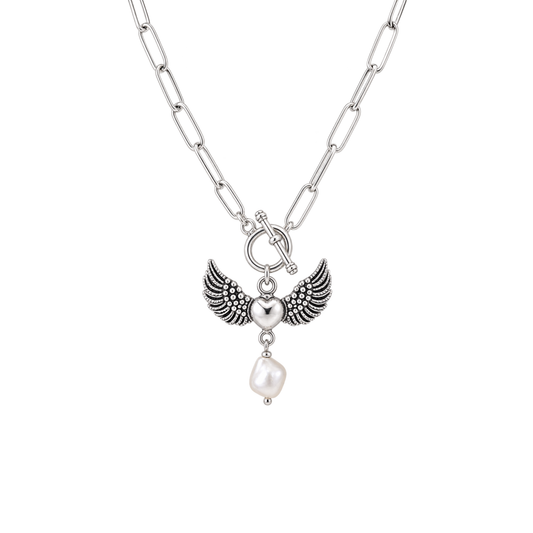Collar Cupido perla