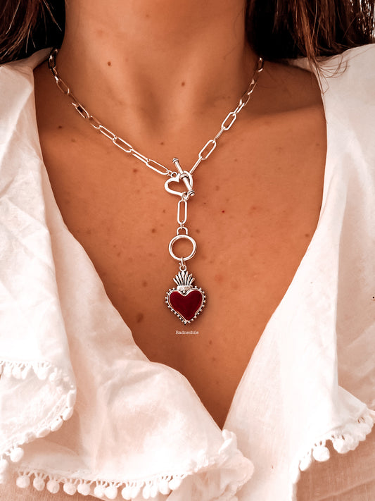 Collar Alonsa Red