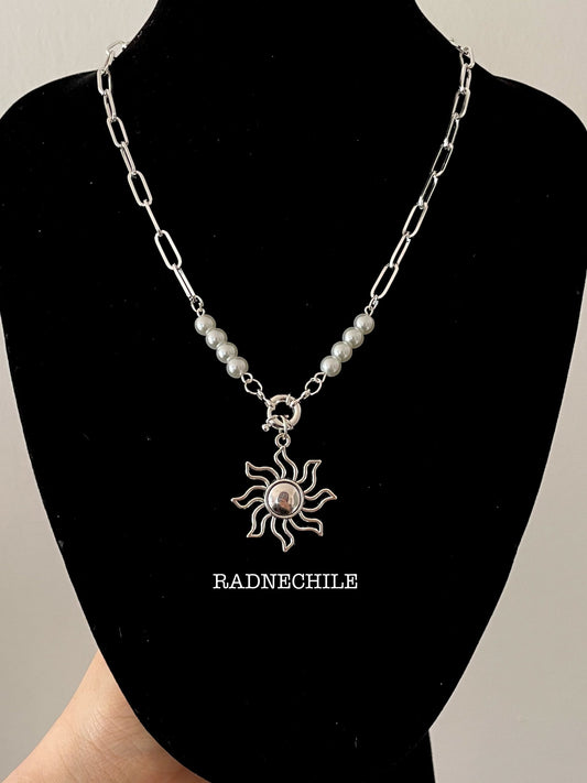 Collar perlas Sol