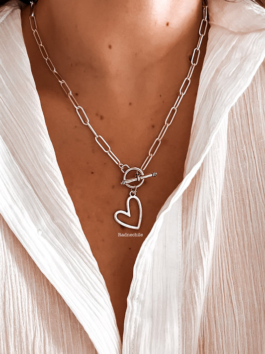 Collar timon corazón