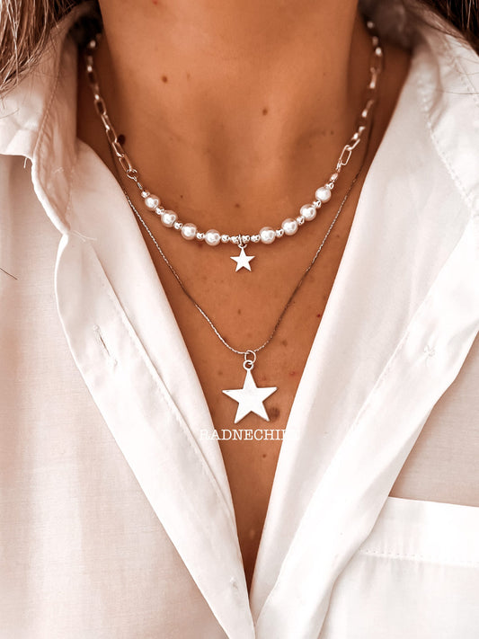 Conjunto pink estrellas