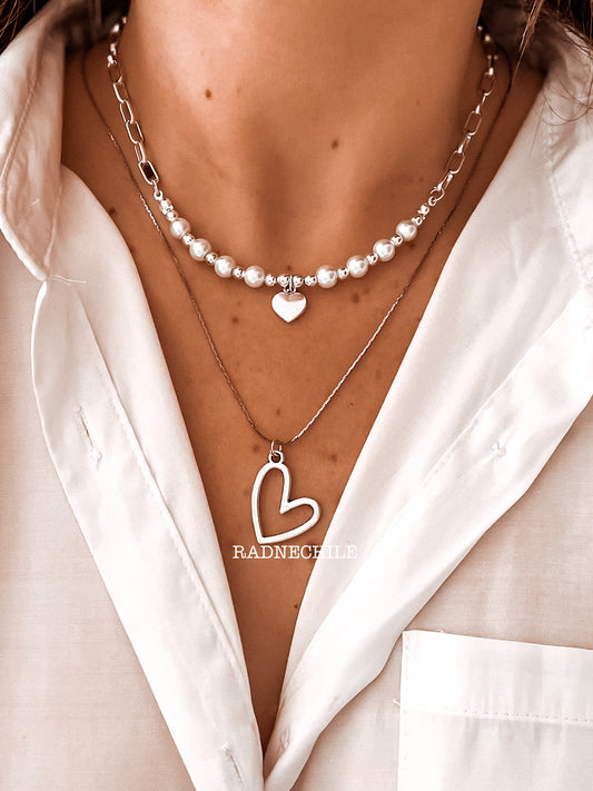 Conjunto pink corazón