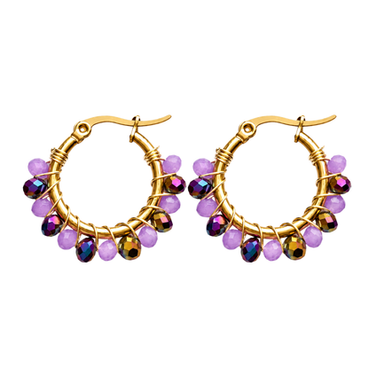 Aros Rapunzel Doradas
